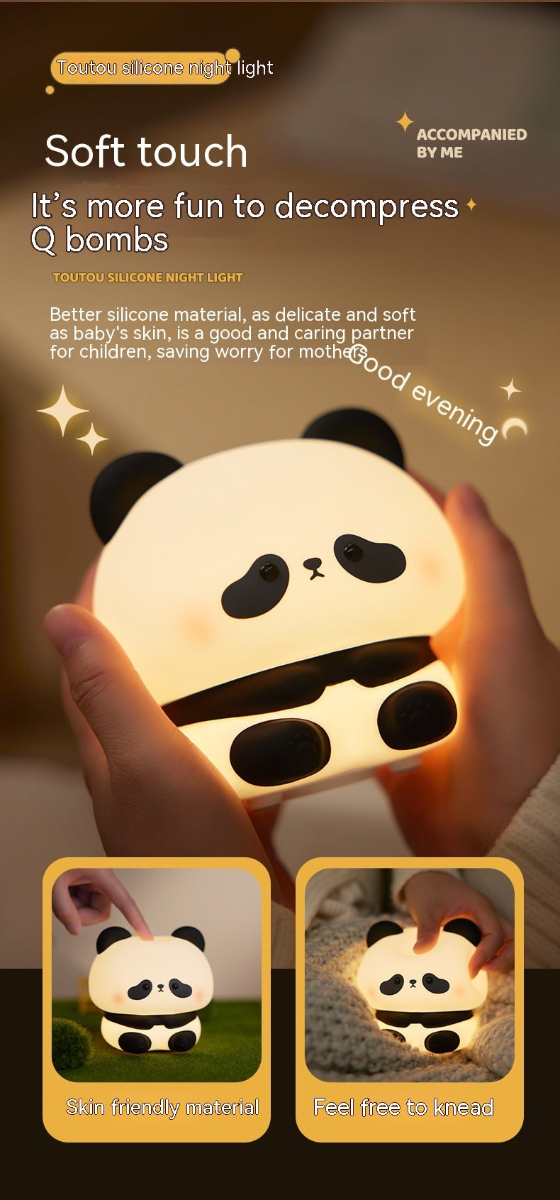 Panda LED Night Light