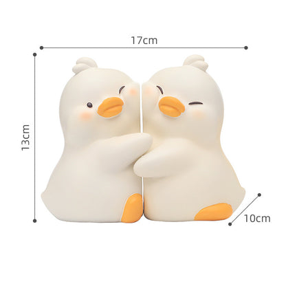 Cute Book Holder | Hug Duck Bookend | Store Mart